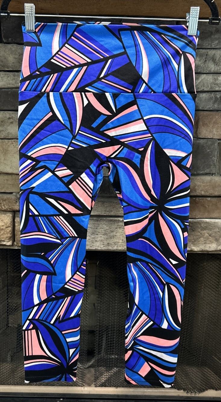 Women’s K-DEER Superset Capri Length Leggings Size L *A2